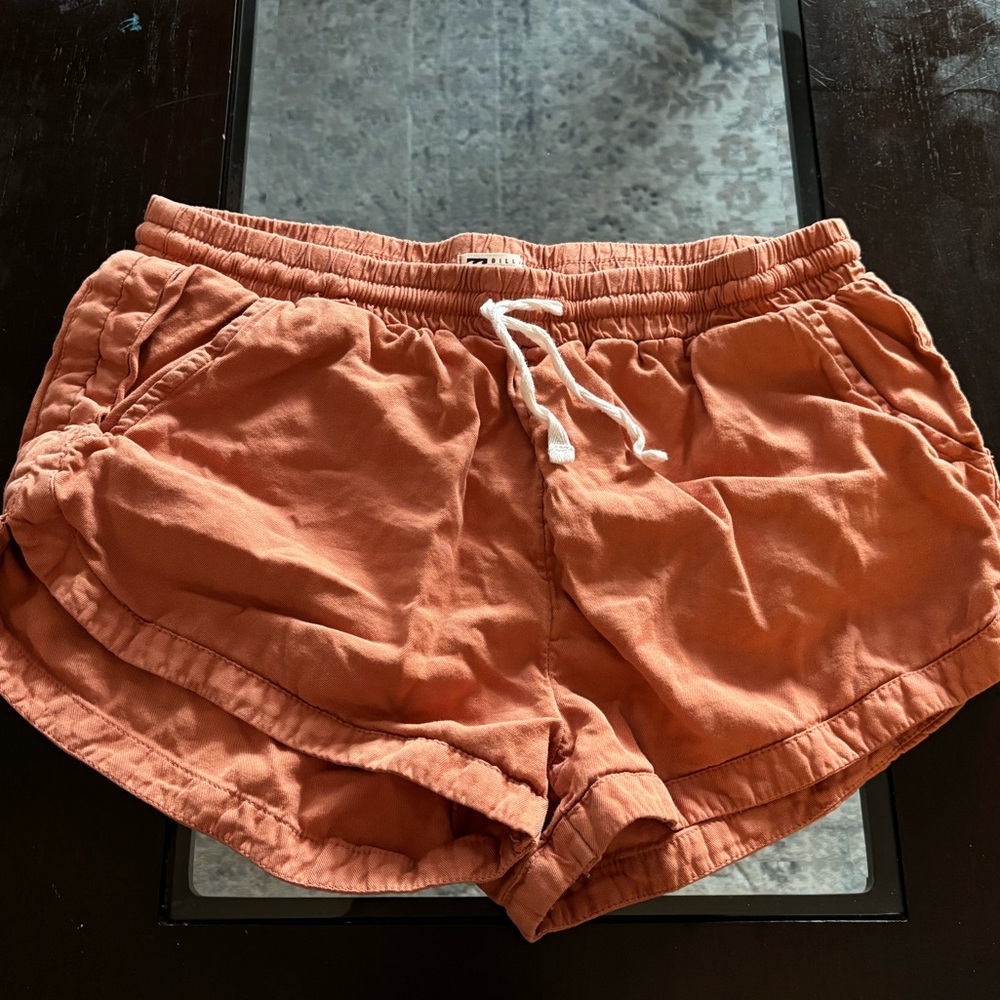Billabong Size Medium Burnt Orange Shorts